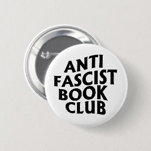 Bóton Redondo 5.08cm Anti-Fascist Book Club