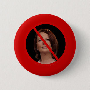Bóton Redondo 5.08cm Anti Julia Gillard