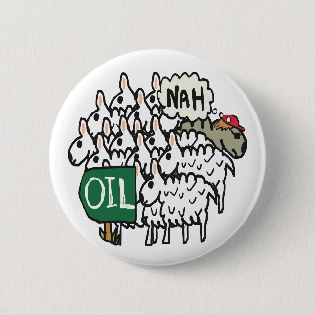 Bóton Redondo 5.08cm Anti-Óleo (Frente)