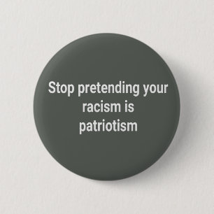 Bóton Redondo 5.08cm Anti racismo