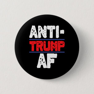 Bóton Redondo 5.08cm Anti Trump Af Resiste Presidente Funny Gift