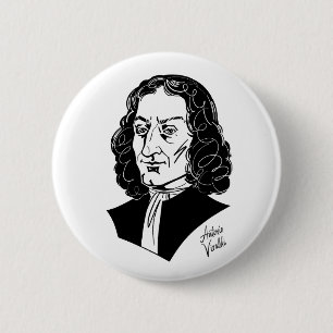 Bóton Redondo 5.08cm Antonio Vivaldi