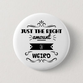 Bóton Redondo 5.08cm Apenas a quantidade direita de estranho