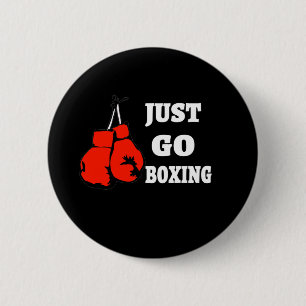 Bóton Redondo 5.08cm Apenas vá in a box Os melhores presentes de boxe