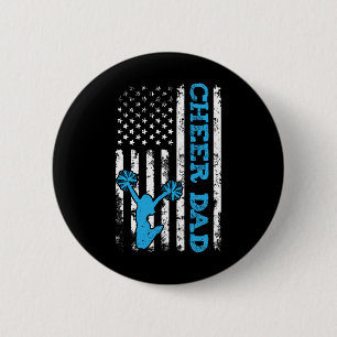Bóton Redondo 5.08cm Aplaudir Pai EUA Bandeira Americana Aplaudir Pai D