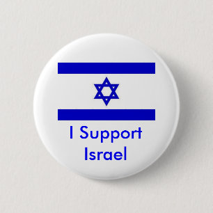 Bóton Redondo 5.08cm Apoio Israel