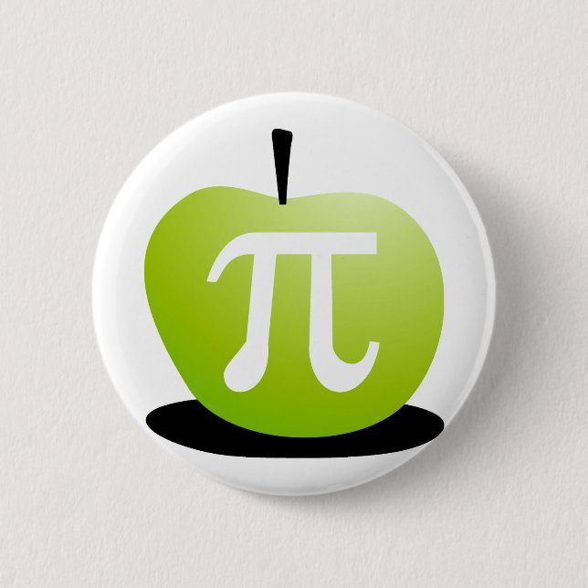 Bóton Redondo 5.08cm Apple Pi (Frente)