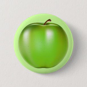 BÓTON REDONDO 5.08CM APPLE VERDE