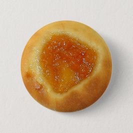 Bóton Redondo 5.08cm Apricot Kolache pin