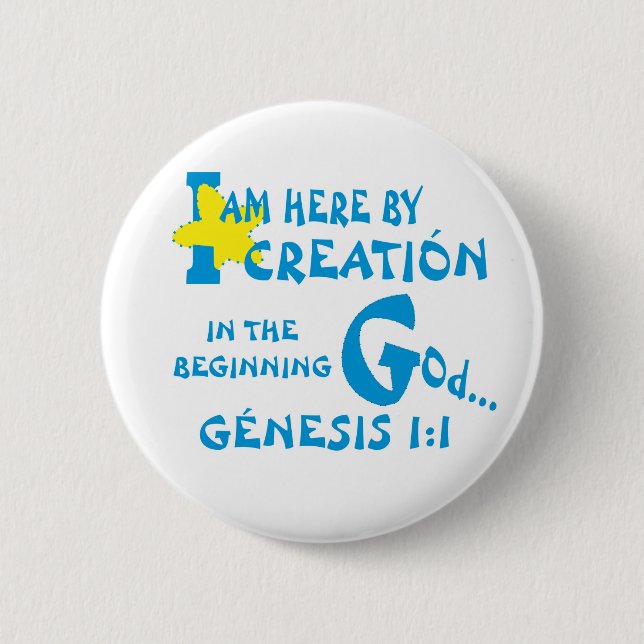 Bóton Redondo 5.08cm Aqui Por Imagem De Criação (Frente)