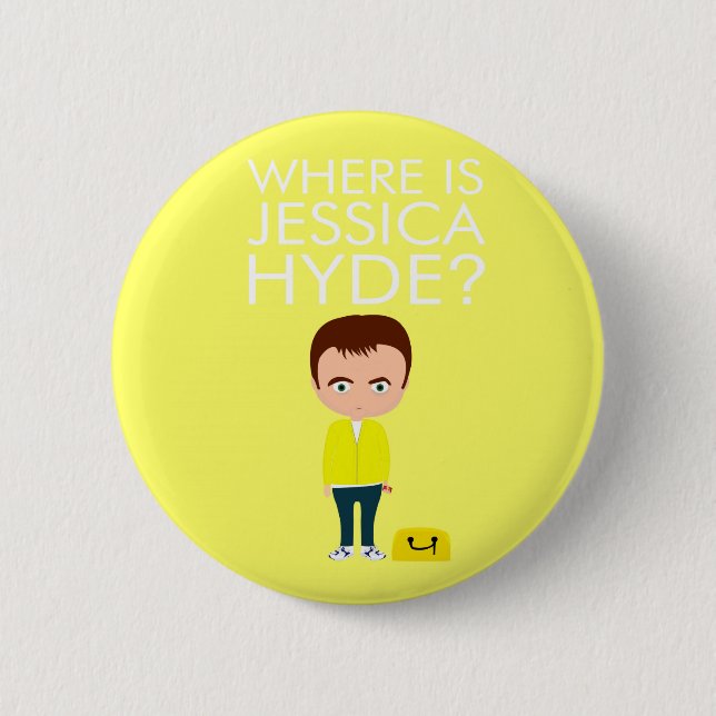 Bóton Redondo 5.08cm Arby de Utopia (Frente)