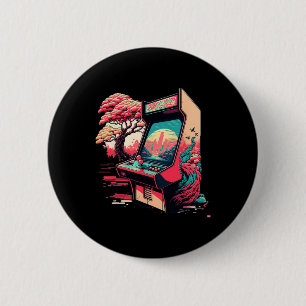 Bóton Redondo 5.08cm Arcade de Jogo de Vídeo 1