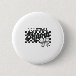 Bóton Redondo 5.08cm Arco de Voleibol Checado Mama Coquette