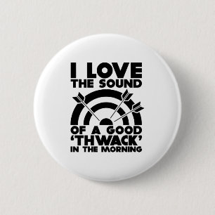 Bóton Redondo 5.08cm Arqueiro   Presente de Arrows e Arcos