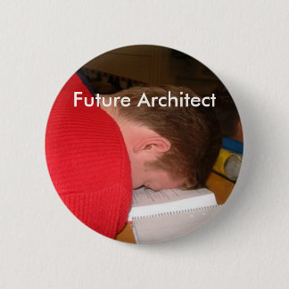 Bóton Redondo 5.08cm arquiteto sleeping_student, futuro