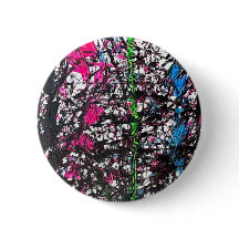 Arte em Mármore Preto, Rosa, Verde e Azul