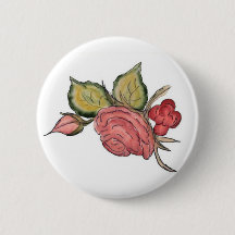Arte Rosa Vermelha Antiga