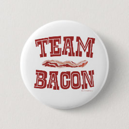 Bóton Redondo 5.08cm Arte sobre a vida no café da manhã do Team Bacon