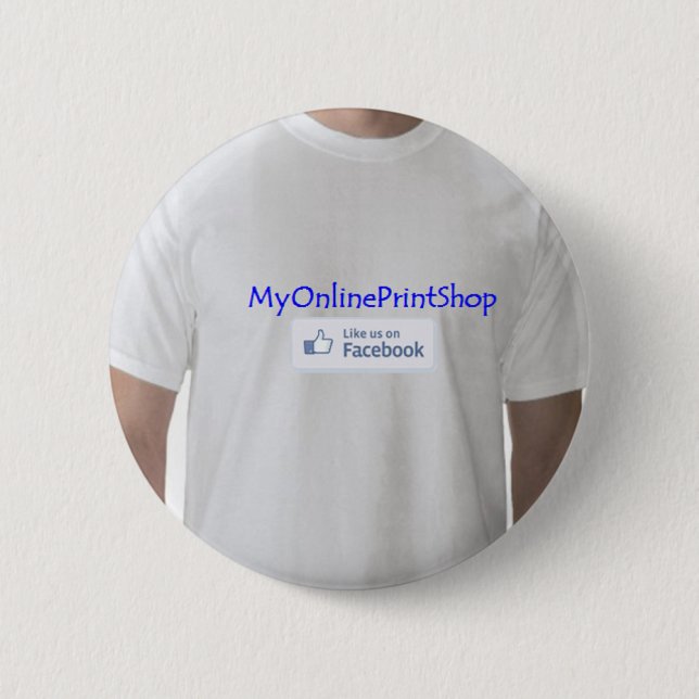 Bóton Redondo 5.08cm artigos personalizados (Frente)