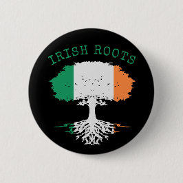 Bóton Redondo 5.08cm Árvore da Família Irish Roots