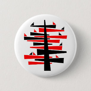 Bóton Redondo 5.08cm Árvore de Conversação