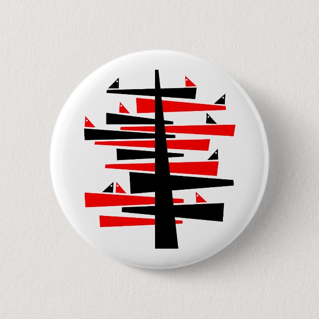 Bóton Redondo 5.08cm Árvore de Conversação (Frente)