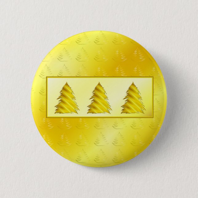 Bóton Redondo 5.08cm Árvore de Natal (Frente)