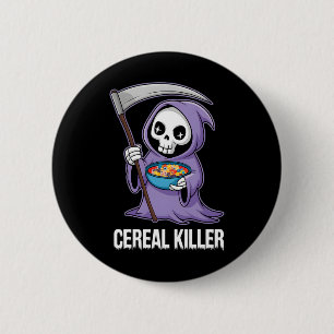 Bóton Redondo 5.08cm Assassino de Cereal 3