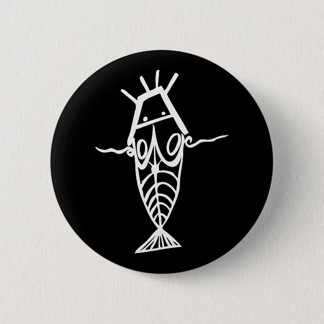 Bóton Redondo 5.08cm Astronautas Antigos (Frente)