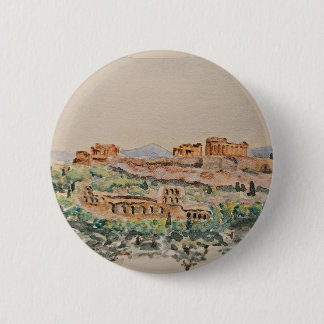 Bóton Redondo 5.08cm Athenian Acropolis Button