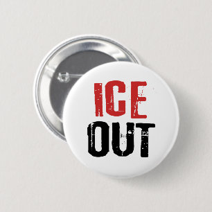 Bóton Redondo 5.08cm Ativismo Político Anti ICE Protesto