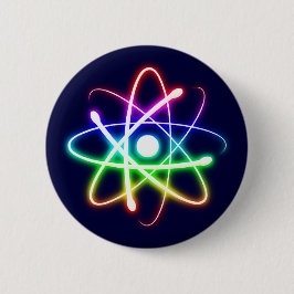 Bóton Redondo 5.08cm Atom brilhante colorido | Ofertas de Geek