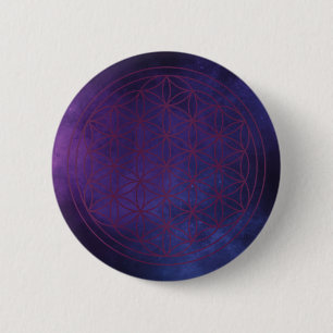 Bóton Redondo 5.08cm Aura da Meia-Noite – Cor do Coração