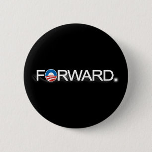 Bóton Redondo 5.08cm Avançar para Obama 2012