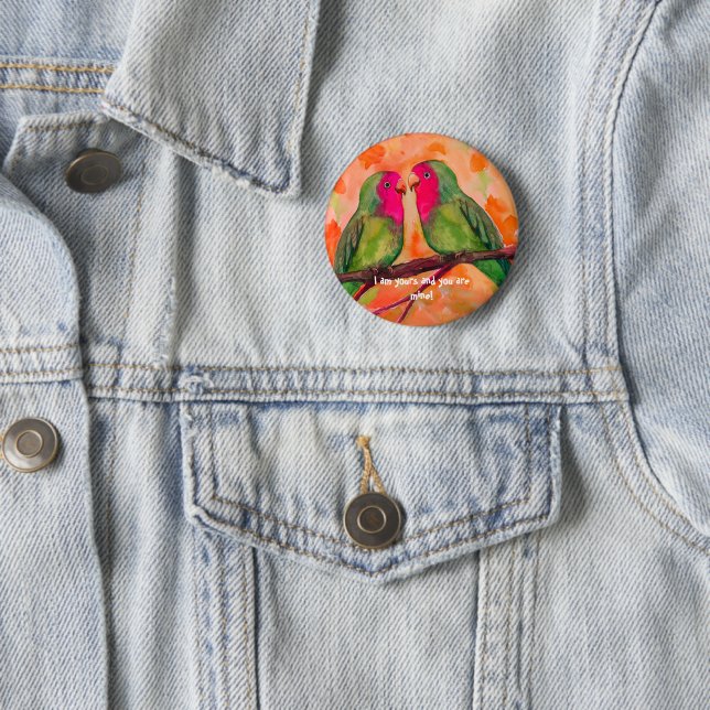 Bóton Redondo 5.08cm aves (In Situ)