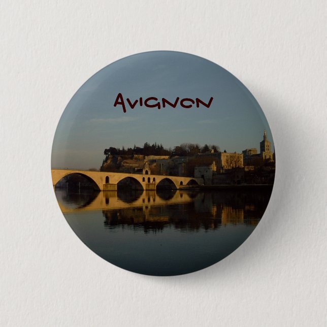 Bóton Redondo 5.08cm Avignon (Frente)