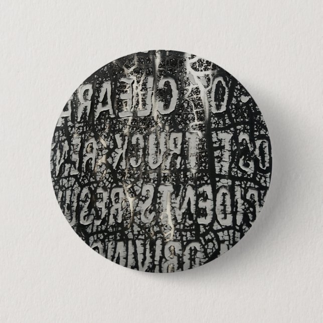 Bóton Redondo 5.08cm Aviso (Frente)