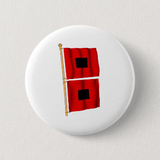 Bóton Redondo 5.08cm Aviso do furacão