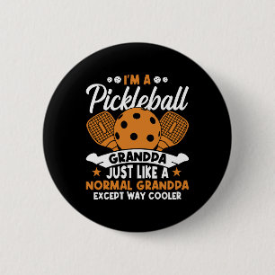 Bóton Redondo 5.08cm Avô Jogador de Pickleball Legal
