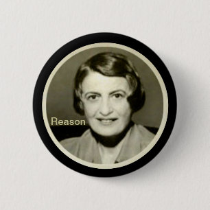 Bóton Redondo 5.08cm Ayn Rand