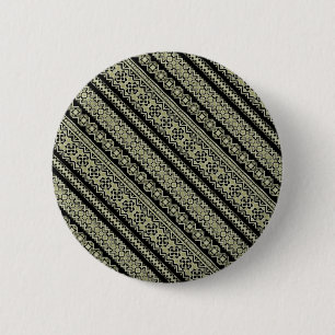 Bóton Redondo 5.08cm Azeitona negra, branca, enfeite padfo