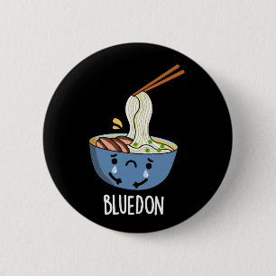 Bóton Redondo 5.08cm Azul-don Engraçado Udon Trocadilho Escuro BG