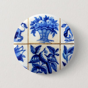 Bóton Redondo 5.08cm Azulejos