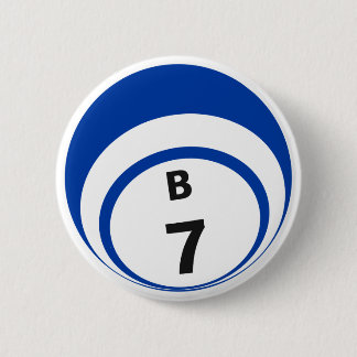 Bóton Redondo 5.08cm B7 Botão Bingo Ball