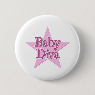 Bóton Redondo 5.08cm Baby Diva