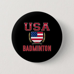 Bóton Redondo 5.08cm Badminton dos EUA -