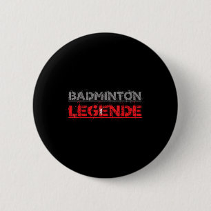 Bóton Redondo 5.08cm Badminton Legend Funny Badminton Gift Shuttle