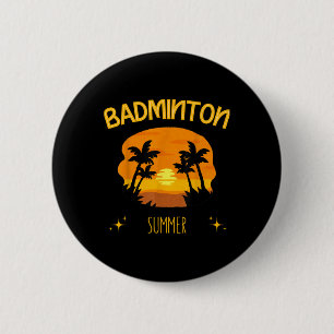 Bóton Redondo 5.08cm Badminton Summer Racket Shuttle no Exterior