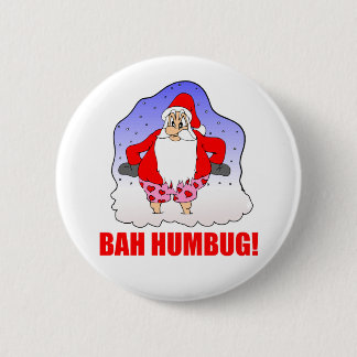 Bóton Redondo 5.08cm Bah Humbug Button