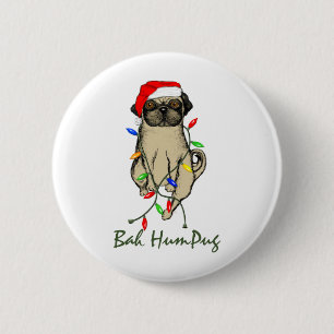 Bóton Redondo 5.08cm Bah HumPug